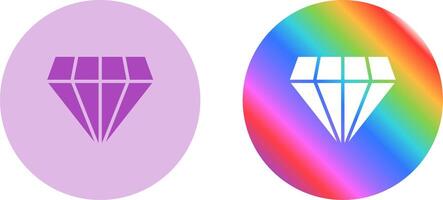 icono de vector de diamante