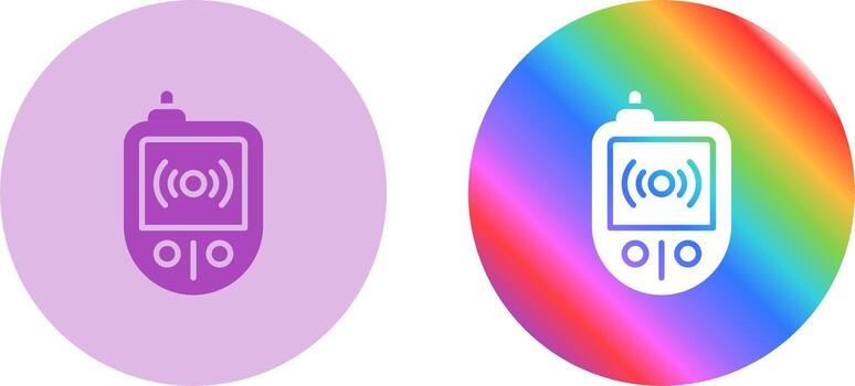 rfid lector vector icono