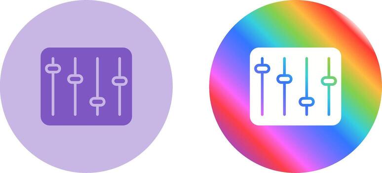 Equalizer Vector Icon