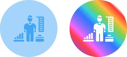 HR Analytics Vector Icon