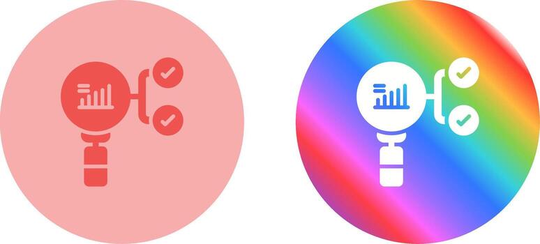 Prescriptive Analytics Vector Icon