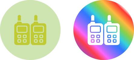 Two way Radio Vector Icon