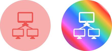 Network Monitoring Vector Icon