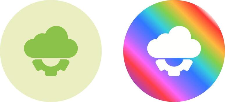 Cloud API Vector Icon