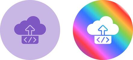Cloud Deployment Vector Icon
