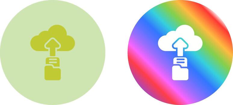 icono de vector de carga