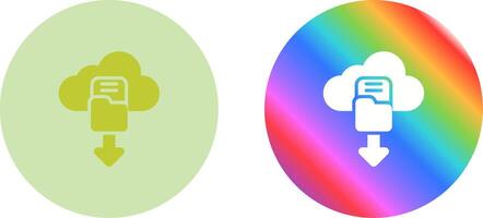 Cloud Security Auditing Vector Icon