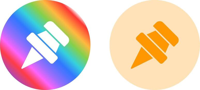 Thumbtack Vector Icon