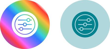 Settings Sliders Vector Icon