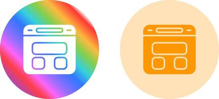 Browser Vector Icon