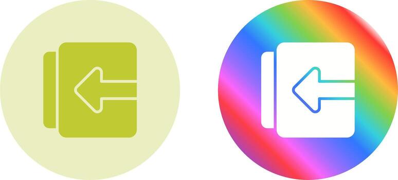 Document Import Vector Icon