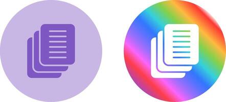 Document Version Control Vector Icon