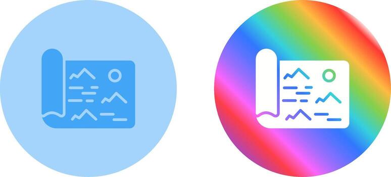 icono de vector de mapa