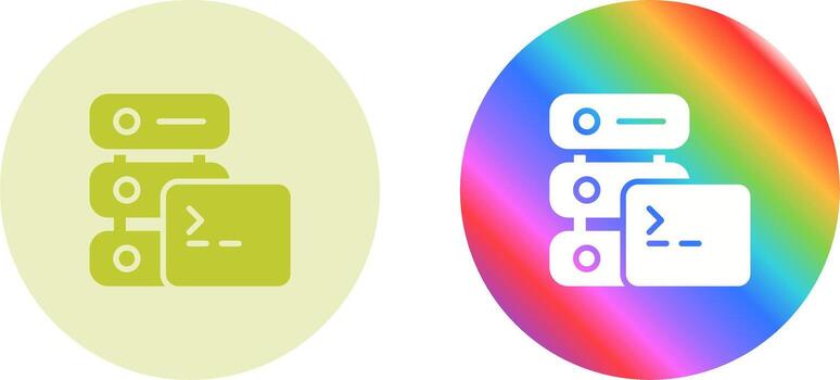 SSH Hosting Vector Icon