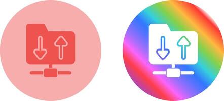 FTP Hosting Vector Icon