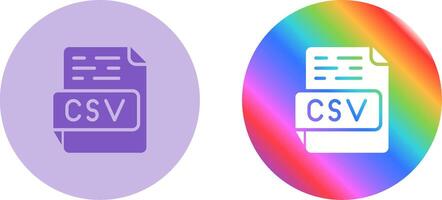 CSV Vector Icon