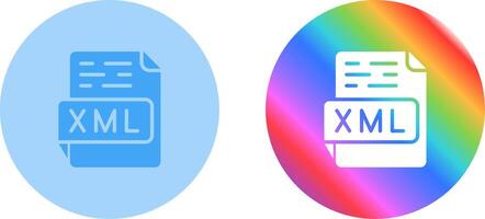 XML Vector Icon