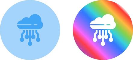 Cloud Computing Vector Icon