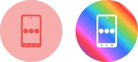 Unique Two Icons Set vector