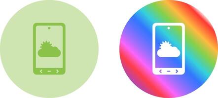 Unique Two Icons Set vector