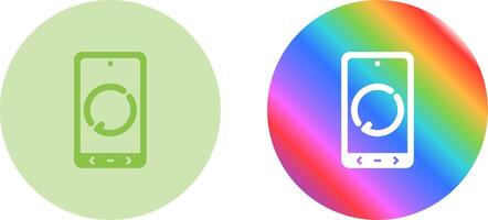 Unique Two Icons Set vector