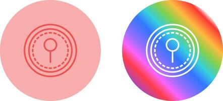 Unique Two Icons Set vector