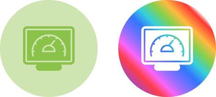 Desktop Computer Vector Icon