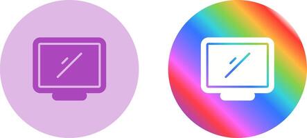 Desktop Computer Vector Icon