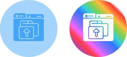 Upload File Vector Icon