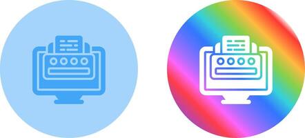 Printer Vector Icon