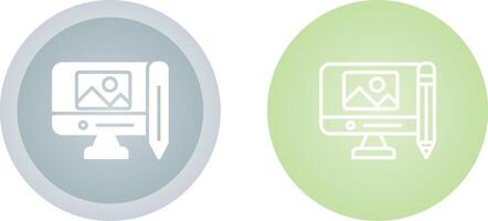 Digital Art Vector Icon