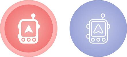 GPS Navigation Device Vector Icon