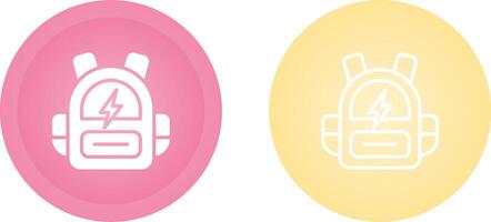 Smart Backpack Vector Icon