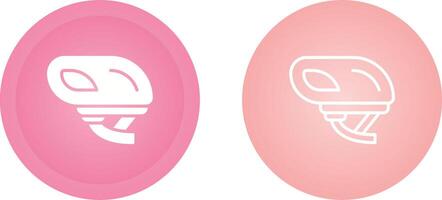 Smart Bike Helmet Vector Icon