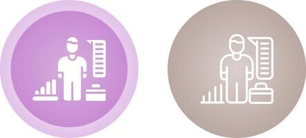 HR Analytics Vector Icon