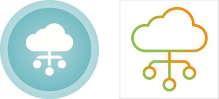 Cloud Computing Vector Icon