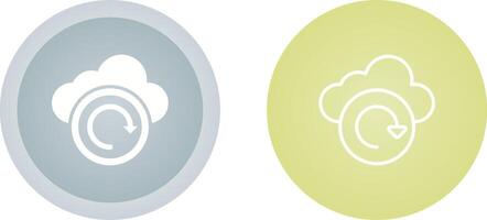 Cloud Backup Vector Icon