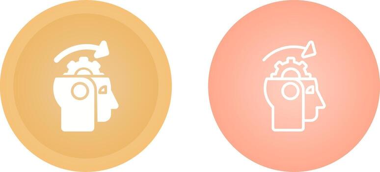 Machine Learning Vector Icon