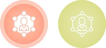 Network Segmentation Vector Icon