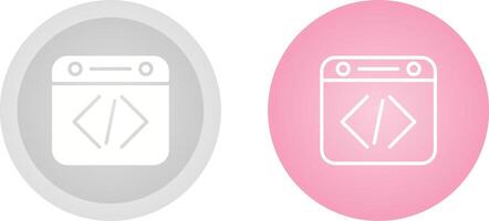 Unique Two Icons Set vector