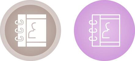 Unique Two Icons Set vector