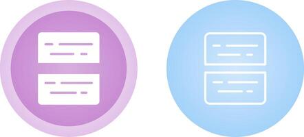 Document Split Vector Icon