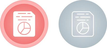 Document Insert Diagram Vector Icon