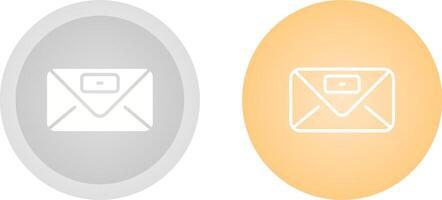 Envelope with stamp Vector Icon