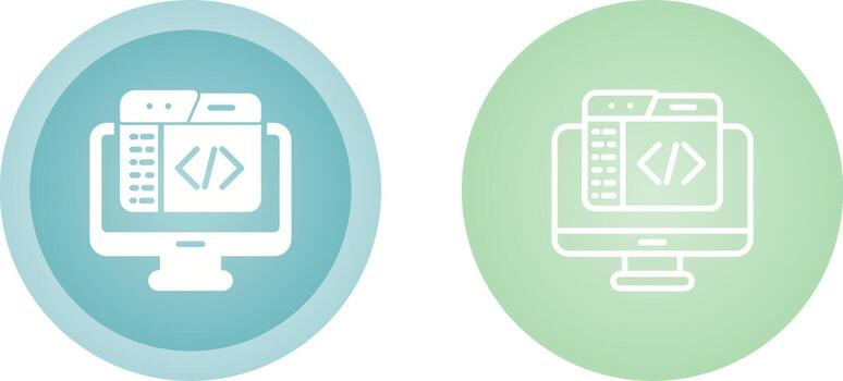 Code Editor Vector Icon