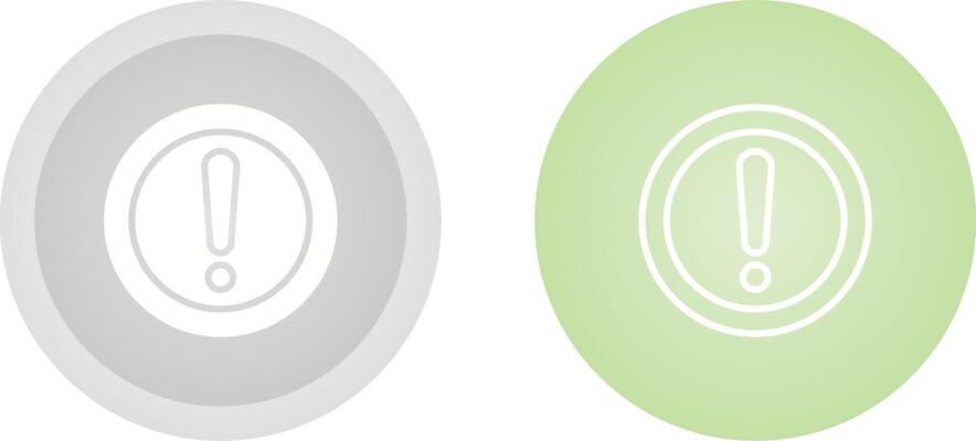 Exclamation Vector Icon