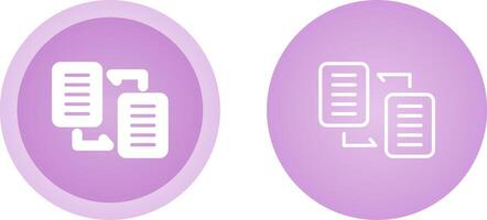 Document Distribution Vector Icon