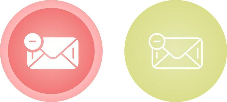 quitar icono de vector