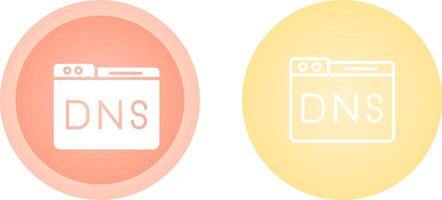 Domain DNS Management Vector Icon