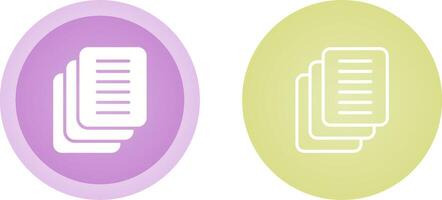 Document Version Control Vector Icon